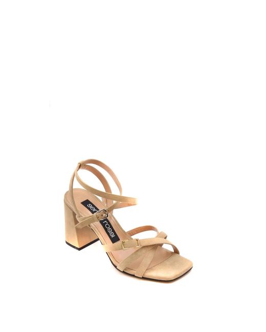 Sergio Rossi Metallic High Heel Sandals