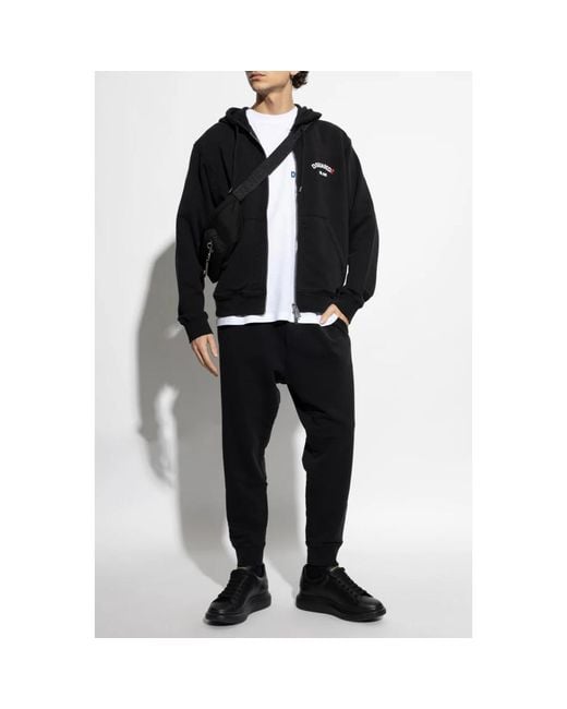 DSquared² Sweatpants Met Logo in het Black voor heren