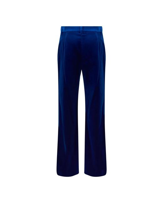 Alberta Ferretti Blue Wide Trousers