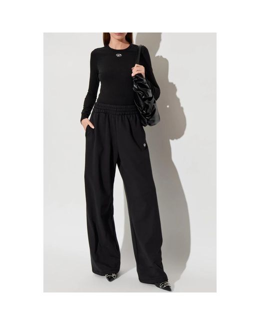 DIESEL Black Sweatpants
