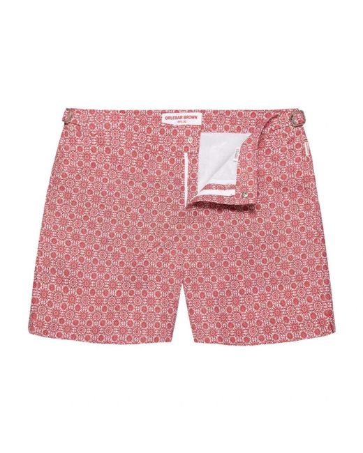 Orlebar Brown Pink Beachwear for men