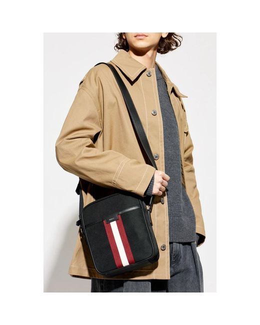 Bally Code Schultertasche in Black für Herren