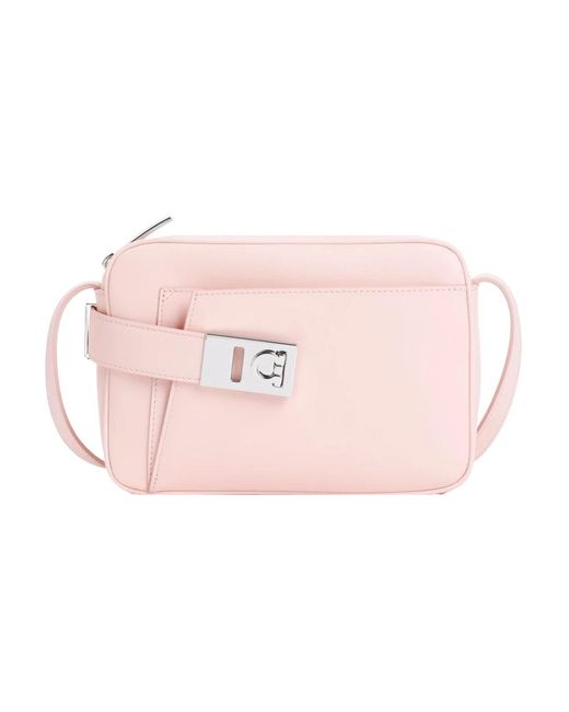 Ferragamo Pink Rosa & lila archivtasche handtasche