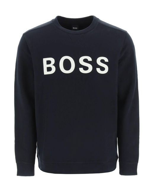 BOSS by HUGO BOSS Cotton Flocked Logo 