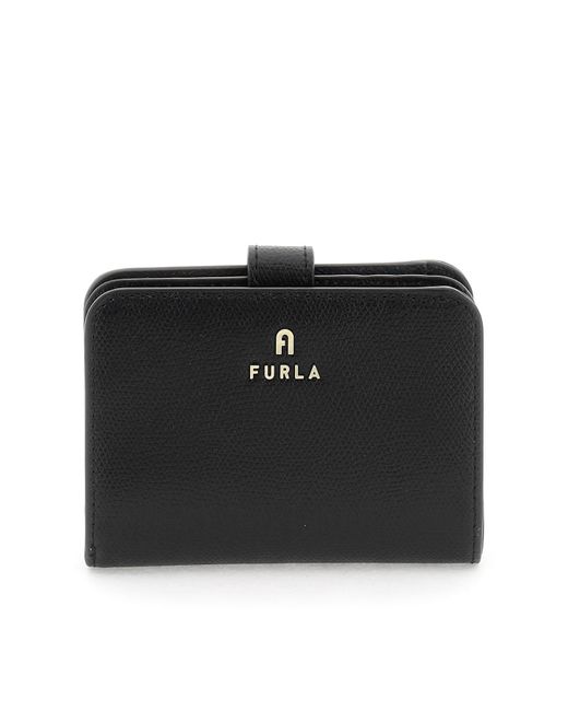 Furla 'camelia' Compact Wallet in Black Lyst