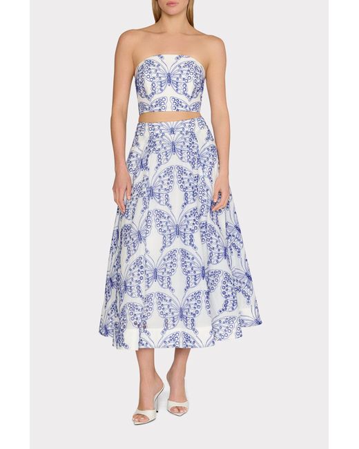 Women's Misa Hylton for INC Eyelet Skirt