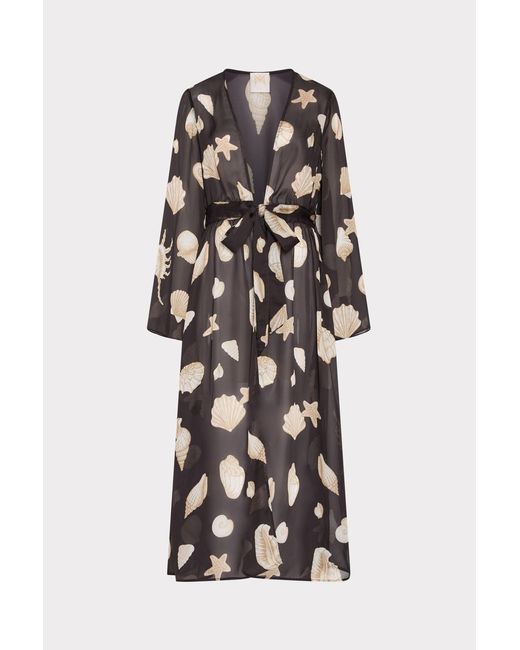 MILLY White Vince Seashell Cover Up