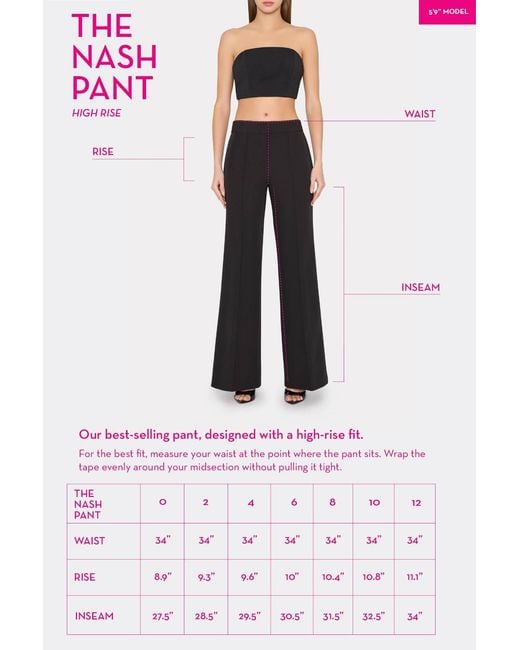 MILLY Blue Nash Cady Pants