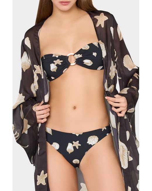 MILLY White Vince Seashell Cover Up