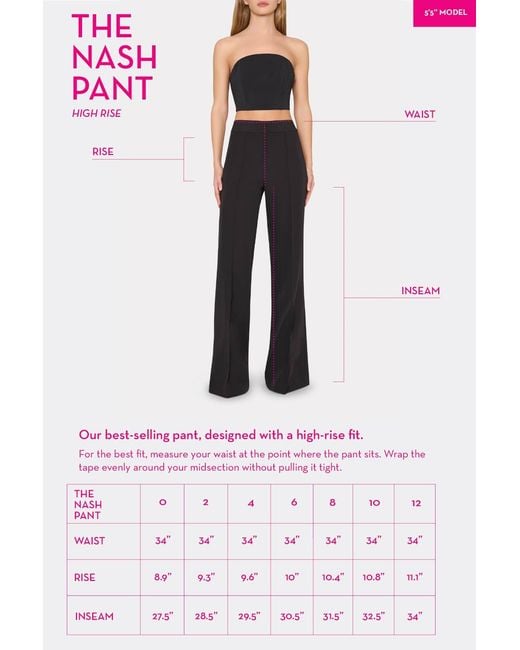 MILLY Blue Nash Cady Pants