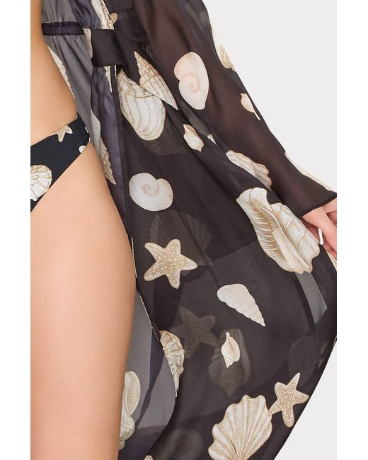 MILLY White Vince Seashell Cover Up