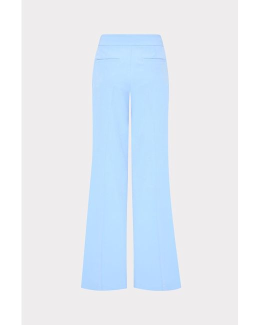 MILLY Blue Nash Cady Pants
