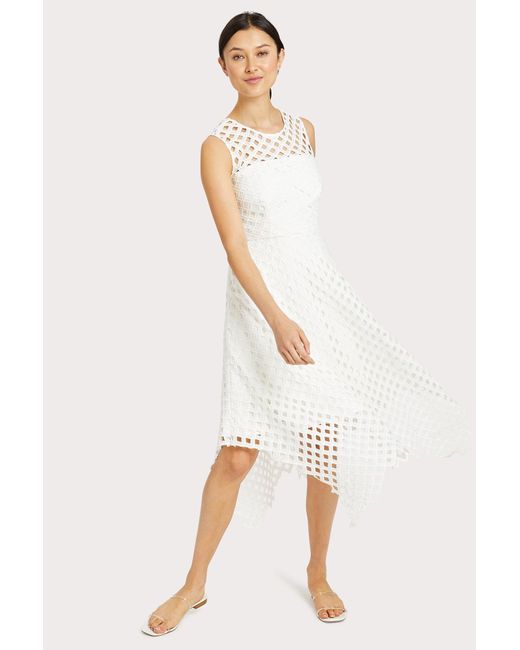 milly white lace dress