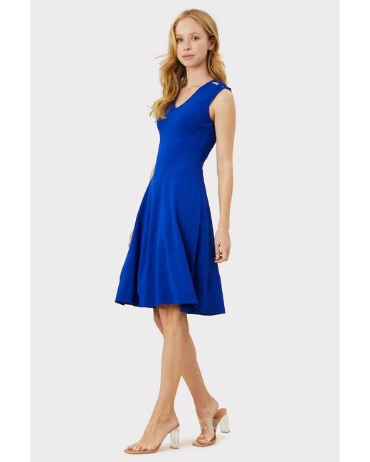 peek a boo shoulder dress