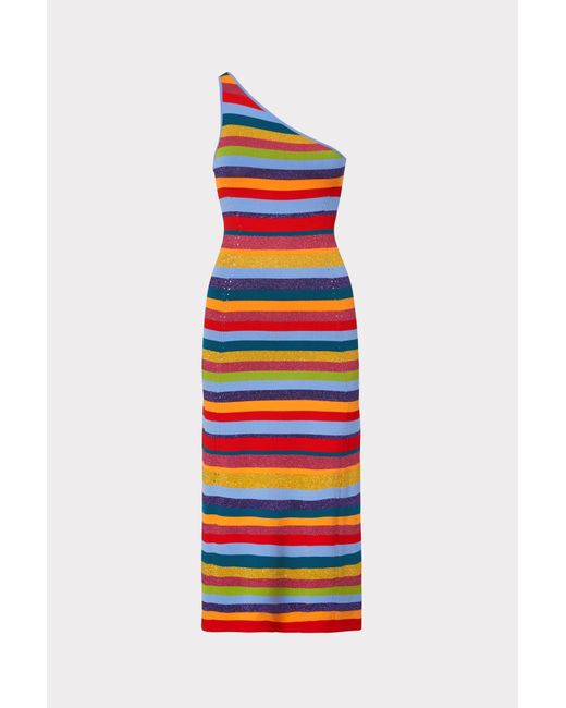 MILLY Multicolor Multi Striped Dress