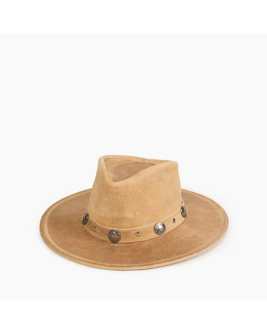 Minnetonka Leather Buffalo Nickel Hat 