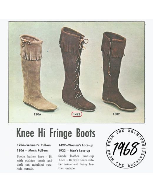 minnetonka front lace knee high boot