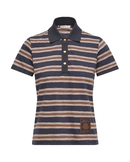 Moncler Black Polo Shirt