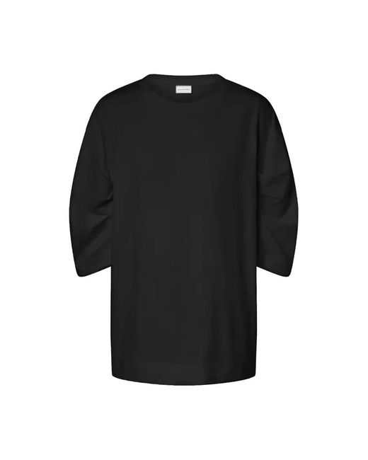 Dries Van Noten Black Heynet T-Shirt