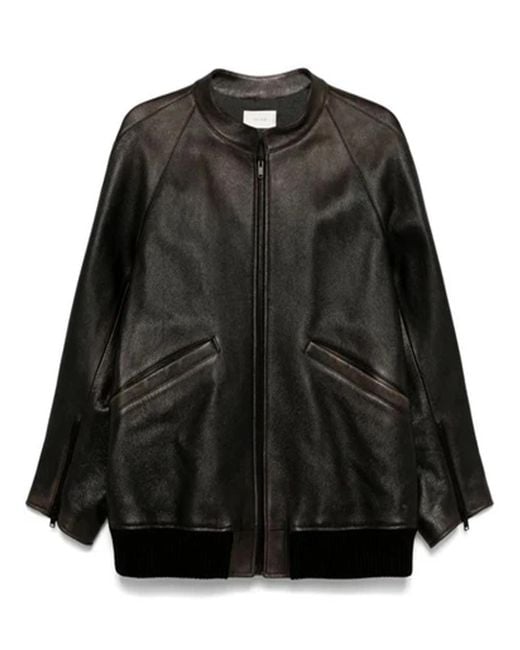 The Row Black Kengia Jacket