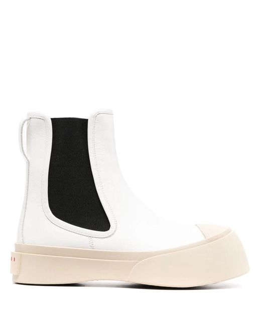 Marni Black Pablo Chelsea Boots