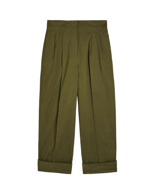 Weekend by Maxmara Green Bronzo Trouser