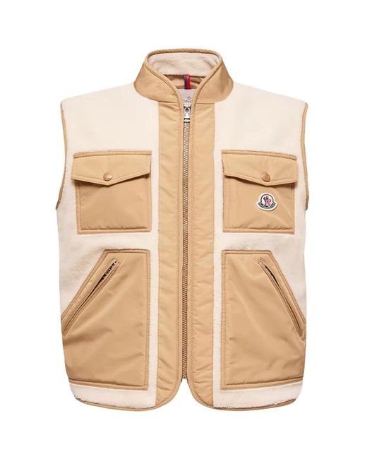 Moncler Natural Karakai Gilet Light for men