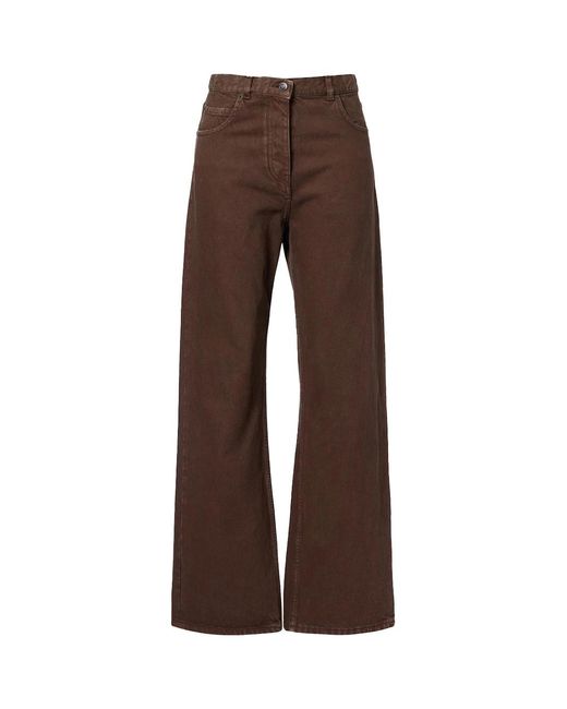 The Row Brown Finbar Jean