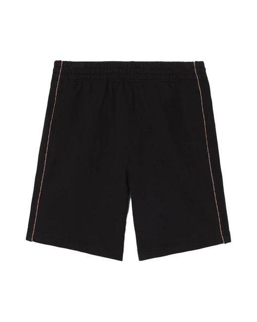 Burberry Black Shaun Shorts for men