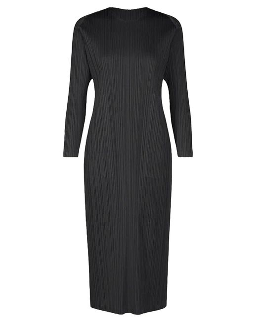 Issey Miyake Black Pleats Please Dress