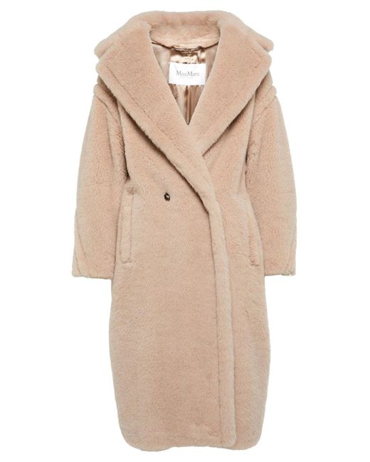 Max Mara Natural Tedgirl Coat Sand