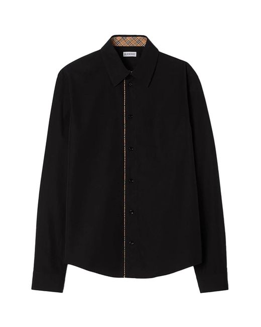 Burberry Black Classic Fit Shirt for men