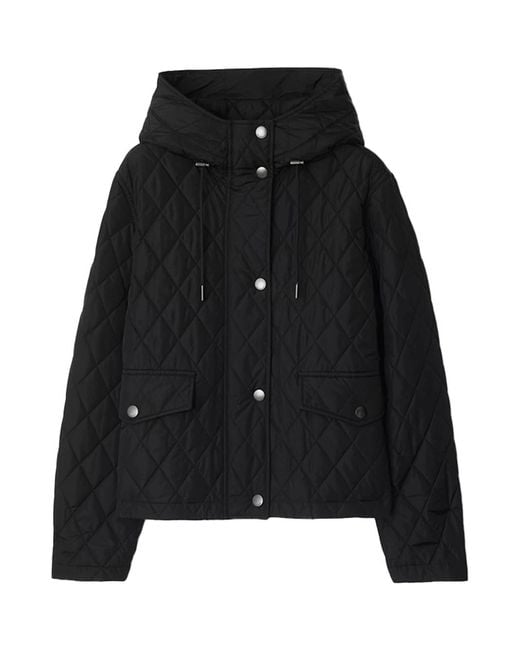 Burberry Black Quilted Jacket