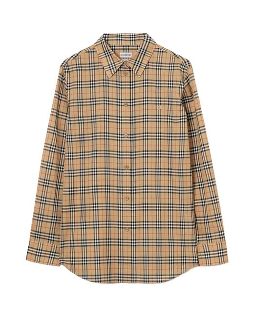Burberry Natural Classic Check Shirt Sand
