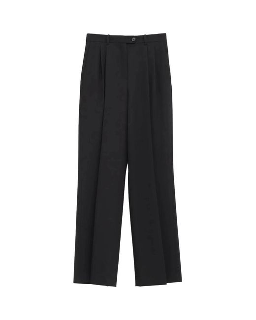 The Row Black Virgil Pants