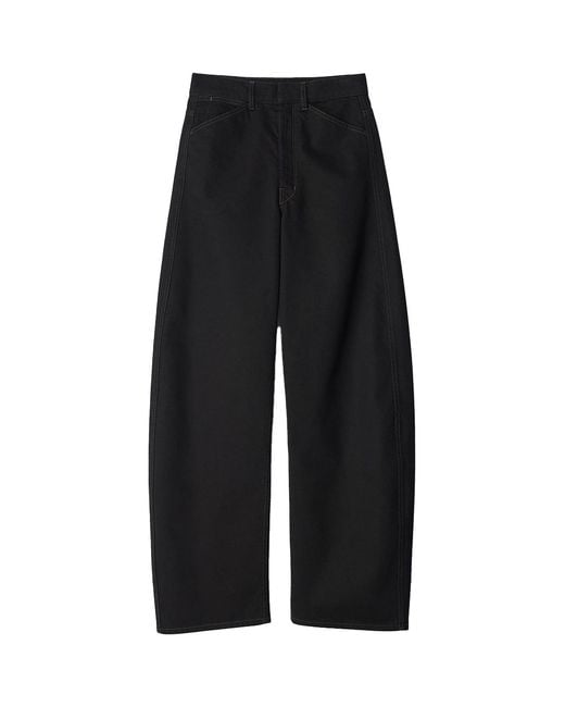 Lemaire Black High-Waisted Pants