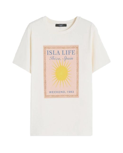 Weekend by Maxmara White Cotton Jersey T-Shirt