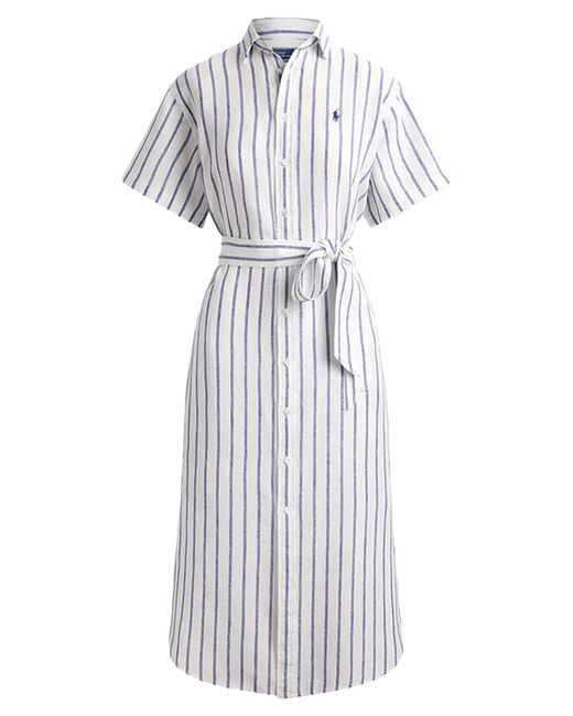 Polo Ralph Lauren White Ralph Lauren Midi Dress