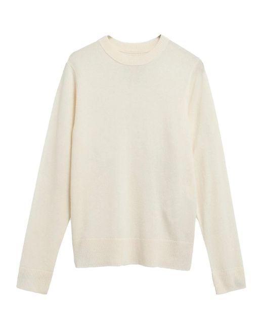 Barbour White Penwood Jumper Ecru