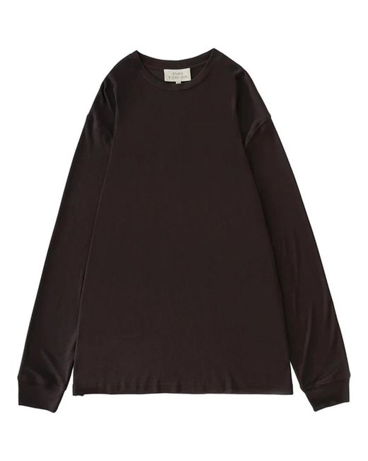 Studio Nicholson Black Simmons Top Grape