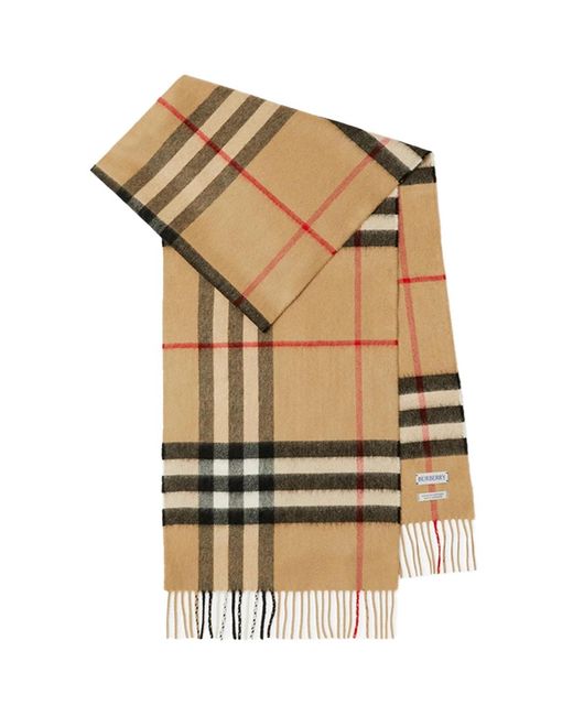 Burberry Natural Check Scarf Archive