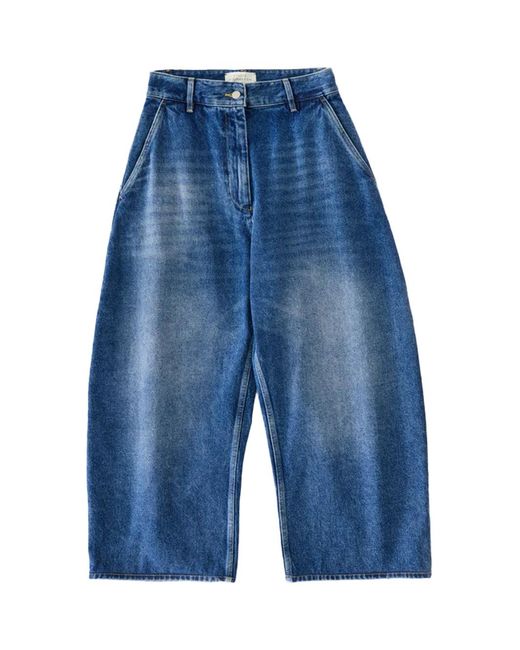 Studio Nicholson Blue Chalco Denim Pant