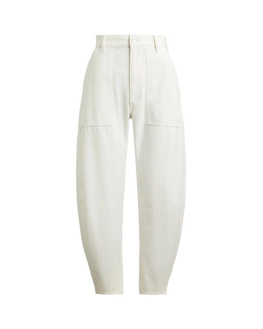 Polo Ralph Lauren White Ricky Trouser Ecru