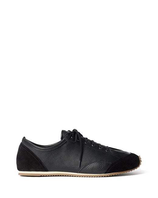 Lemaire Black Gummy Sneaker