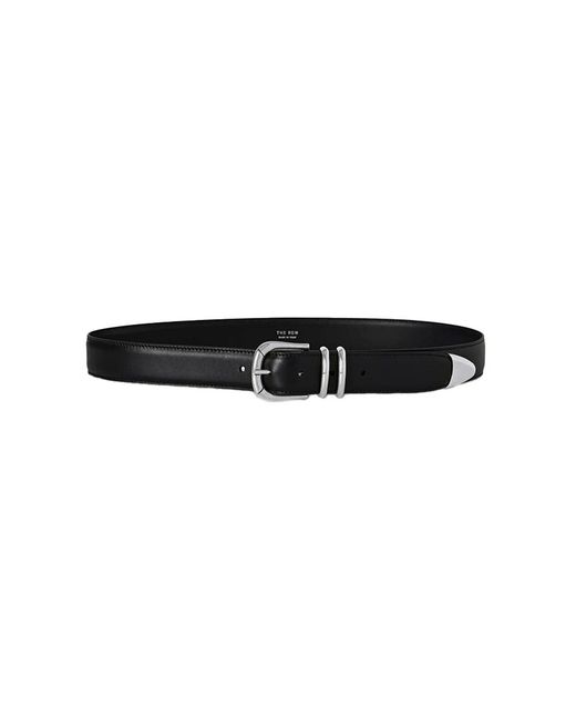 The Row Black Vintage Belt