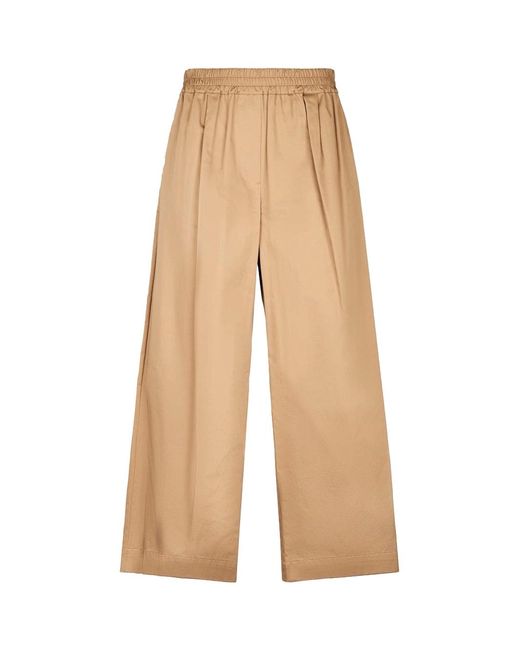 Weekend by Maxmara Natural Wkdgolfo Trouser Camel