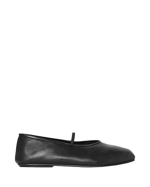The Row Black Ballet Slipper