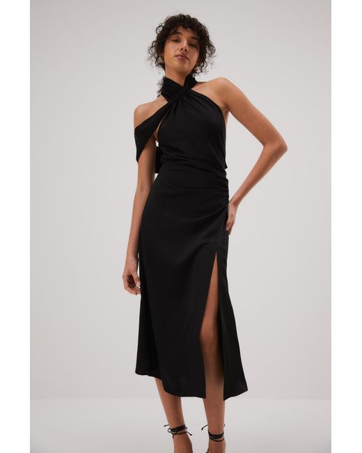 Misha black dress cheap
