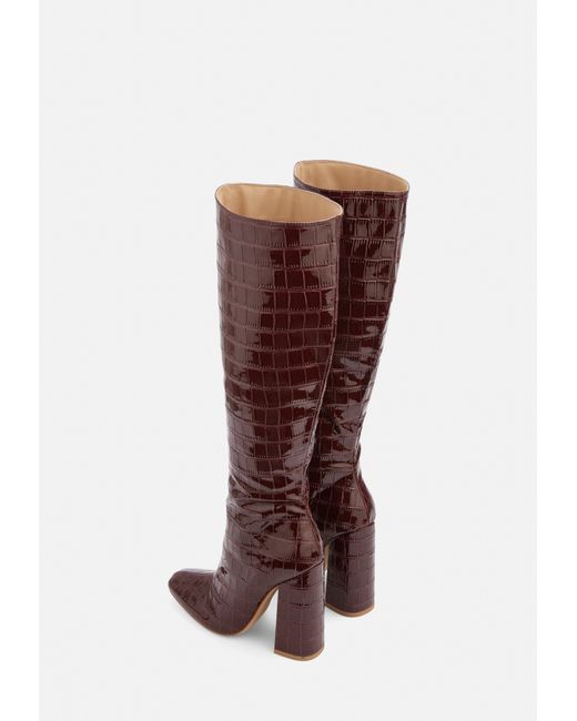 missguided croc boots