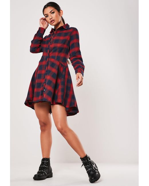 KNEE LENGTH SKATER A LINE FLARE SKIRT ANIMAL LEOPARD TARTAN PRINT BLACK 8-24